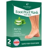 Fußmaske - Hornhaut Socken - Fussmaske for Men 2 Paar Hornhautentferner Socken - Extreme hornhaut entfernen fuß Foot Peel Mask Fußpeeling - Anti Hornhaut Socken - Hornhaut Foot Mask von Plantifique