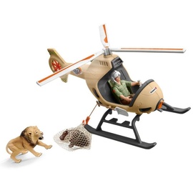 Schleich WILD LIFE Helicopter animal rescue