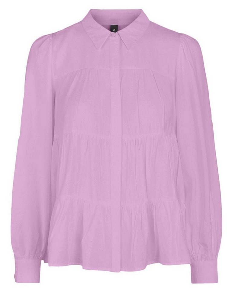 Y.A.S Klassische Bluse Damen Bluse YASPALA (1-tlg) rosa XS