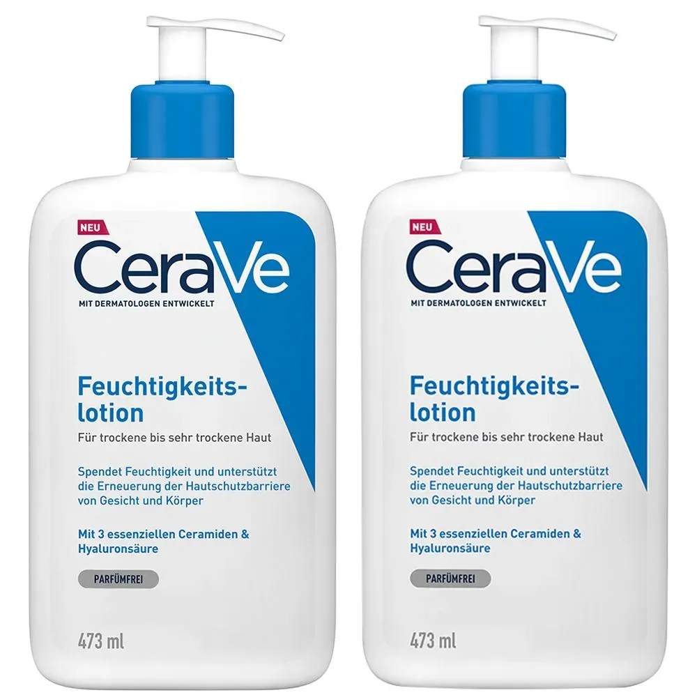 CeraVe Feuchtigkeitslotion Lotion 2x473 ml Unisex 2x473 ml Lotion