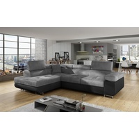 yourhouse24 Ecksofa ANTON L-form Schlafsofa Wohnlandschaft Links Rechts Couch Bettkasten