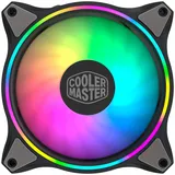 Cooler Master MasterFan MF120 Halo - Dual Ring adressierbare RGB-Beleuchtung, Gehäuse und Kühlung Hybrid-Lüfterblattdesign mit Smart-Sensor und Vibrationsdämpfungsrahmen - 120 mm