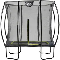 EXIT TOYS Silhouette rechteckig 153 x 214 cm inkl. Sicherheitsnetz schwarz