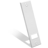 jarolift Kunststoff Abdeckplatte für Gurtwickler/Lochabstand: 186 mm/Farbe: weiß