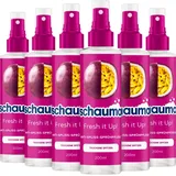 Schauma Sprühpflege Fresh it Up! (6 x 200 ml), Sprühspülung hilft, das Haar zu entwirren, Spülung mit bis zu 230 °C Hitzeschutz, Haarspülung für intensive Geschmeidigkeit und gesund aussehendes Haar