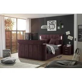 Stella Trading Dallas 180 x 200 cm Aubergine