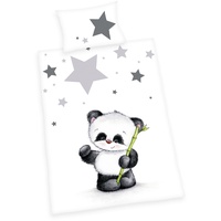 Herding Panda, Kopfkissenbezug 40 x 135 cm mit Hoteleinschlag,