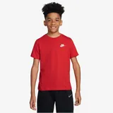 Nike Sportswear T-Shirt Kinder - Rot, XS