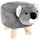 Cepewa Kinderhocker Tier Tierhocker Koala Sitzhocker Fußhocker Kinder Baby Holz Tier 50x28x30cm