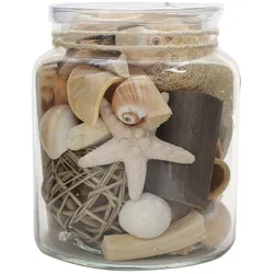 Deko-Glas KAYOOM "Dekoglas Flora 610 Natural", beige (natural), B:13,5cm, Dekobecher, dekorativ, modern, vielseitig kombinierbar