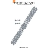 Hamilton Metall Thinline / Squarelin Band-set Edelstahl H695.385.102 - silber