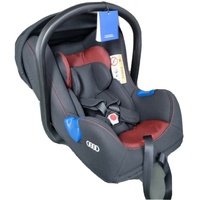 Audi Original Babyschale I-SIZE 4L0019900E Schwarz Isofix Kindersitz Misanorot 6