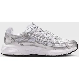Nike P-6000 Damen White/Black/Metallic Silver 36,5