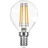 blulaxa® LED Filament Lampe G45 49057 4,5W E14 warmweiß