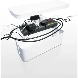 Bluelounge Cablebox Kabelbox 39,8 x 13,4 cm 1-tlg. weiß