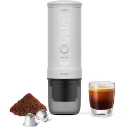 Nano - Tragbare elektrische Espressomaschine weiß 0,69 kg