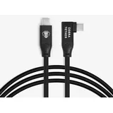 cobra tether COBRAUNION USB-C an USB-C 90° 5m schwarz