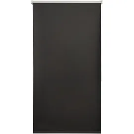 K-HOME Verdunklungsrollo, Polyester, Schwarz, B85 x H200 cm