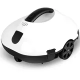 KWODE Poolroboter, Dual Motoren Kabellos Poolsauger mit 5000mAh Akku &130 Minuten Reinigungszeit, Pool Robot mit Automatisches Parken, IPX8 Wasserdicht,Ideal für Flachem Boden Pool bis zu 80 m2