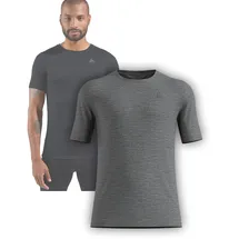 Odlo Merino 200 Kurzarm-baselayer Grau M