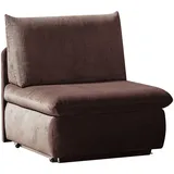 Novel Schlafsessel Etta, Braun, Textil, 90x89x83 cm, Stoffauswahl, Liegefunktion, Wohnzimmer, Sofas & Couches, Schlafsofas, Schlafsofas mit Bettkasten