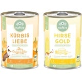 naftie veganes Nassfutter Mischpaket neue Sorten 2x400 g Dose