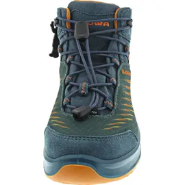 Lowa ZIRROX II GTX Mid JR petrol/mango 37