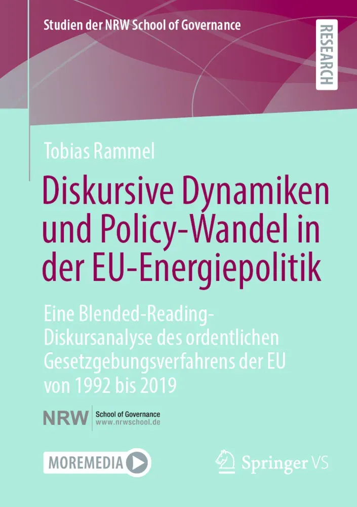 Diskursive Dynamiken Und Policy-Wandel In Der Eu-Energiepolitik - Tobias Rammel  Kartoniert (TB)