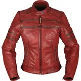 Modeka Iona Lederjacke Rot 42