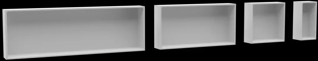 Riho Ablageboard Solid Alcove 15x30x10, 207012 207012