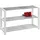 Home4You Schuhregal 80 x 50 x 30 cm weiß / weiß lackiert