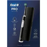 Oral-B Pro 1 Cross Action black mit Etui