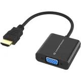 Conceptronic HDMI-zu-VGA-Adapter 25 cm Schwarz