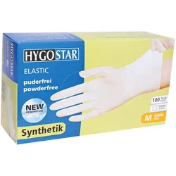 Hygostar Synthetik-Handschuhe Vinyl puderfrei  Elastic | 100 Stück