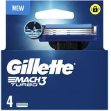 Gillette Rasierklingen Mach3 Turbo 4 St. 		