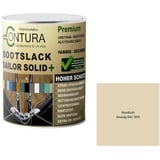 Contura Bootslack Farbig SEIDENMATT Yacht- Buntlack Metall Holz GFK Holzlack Boot Farblos (Nordisch - RAL1015 Analog, 500ml.)