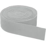 PATIKIL Einfach, gefaltetes Schrägband, 30 mm breit, Baumwollband, Einfassband für Heimwerker, Handwerk, Kleidung, Nähen, Nähen, Paspeln, Quilten, Grau