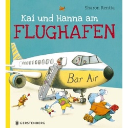 Kai und Hanna am Flughafen