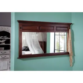 Massivmoebel24 Spiegel Akazie 160 x 87 cm Braun