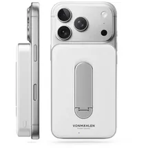 VONMÄHLEN Evergreen Mag Powerbank 10.000 mAh mit Kickstand Weiß