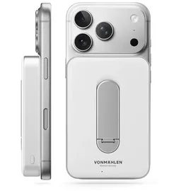 VONMÄHLEN Evergreen Mag Powerbank 10.000 mAh mit Kickstand Weiß