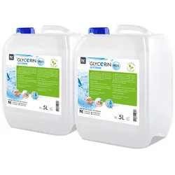 2 x 5 L Glycerin 99,5% in Lebensmittelqualität