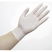 Papstar unisex Einmalhandschuhe white grip transparent Größe S 100 St.