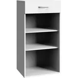 WIMEX Standregal Multiraumkonzept 50 x 40 x 98 cm Weiß
