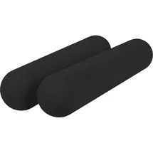 omnana Silikonhanteln 2er Set Kurzhanteln 2 kg schwarz
