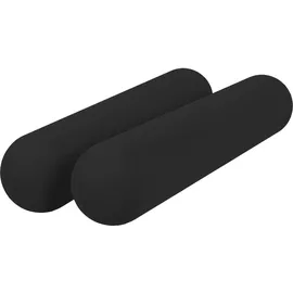 omnana Silikonhanteln 2er Set Kurzhanteln 2 kg schwarz