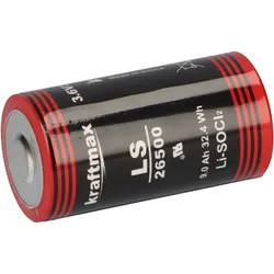 Kraftmax Lithium 3,6V Batterie LS26500 C - Zelle