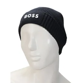 Boss Asic Beanie Blau