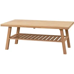 Couchtisch Brooklyn, Eiche, 130x75x52cm, Eiche natur