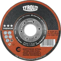 TYROLIT Schruppschleifscheibe PREMIUM***, Scheiben-ØxScheibenbreite: 125X7 mm, 560300 125X7